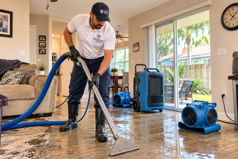Emergency standing water extraction pumps